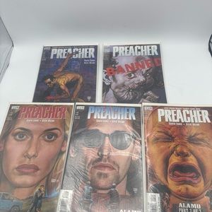 Lot of 5 Preacher DC Vertigo comic book lot run Ennis Dillon 57 58 63 64 65